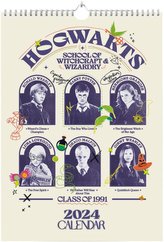 Oficiální nástěnný kalendář 2024: Harry Potter (A3 29,7 x 42 cm)