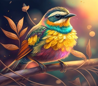 Dřevěné puzzle Ptačí zpěv A3 Dřevěné puzzle Ptačí zpěv A3