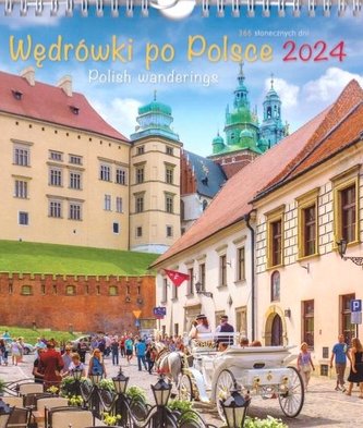 Kalendarz 2024 wieloplanszowy - Podróże po Polsce Kalendarz 2024 wieloplanszowy - Podróże po Polsce