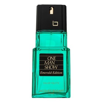 Toaletní voda One Man Show Emerald Edition od značky Jacques Bogart byla vytvořená výhradně pro muže. Toto balení obsahuje 100 ml vámi vybrané vůně.