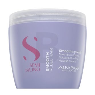 Alfaparf Milano Semi Di Lino Smooth Smoothing Mask uhlazující maska pro hrubé a nepoddajné vlasy 500 ml