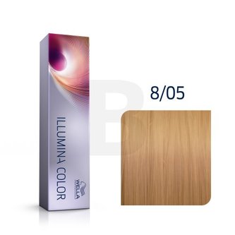 Wella Professionals Illumina Color profesionální permanentní barva na vlasy 8/05 60 ml