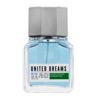 Toaletní voda United Dreams Go Far od značky Benetton byla vytvořená výhradně pro muže. Toto balení obsahuje 60 ml vámi vybrané vůně.