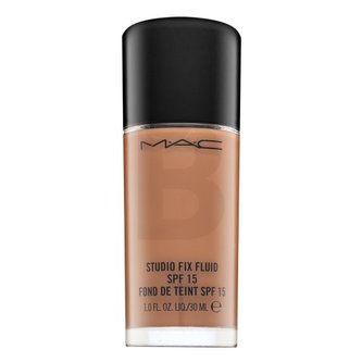 MAC Studio Fix Fluid Foundation SPF15 NC55 dlouhotrvající make-up pro sjednocenou a rozjasněnou pleť 30 ml