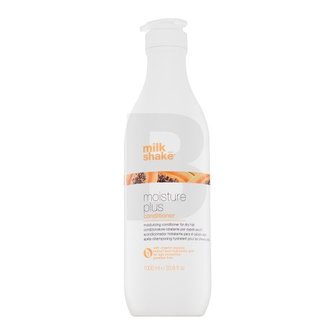 Vlasová kosmetika  v naší nabídce nese jména těch nejslavnějších kadeřnických značek. Kondicionéry značky Milk_Shake z kolekce Moisture Plus byly vytvořeny pro suché vlasy speciálně pro ženy. Tento kadeřnický zázrak má objem 1000 ml.