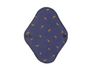 BIO Intimní vložka s GOTS (Biobavlněný úplet) - Zlaté lístečky