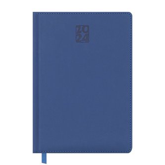 Kalendarz książkowy 2024 A5 niebieski EASY