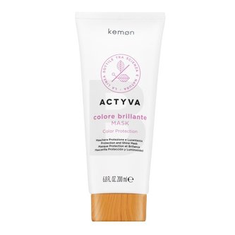 Kemon Actyva Colore Brilliante Mask vyživující maska pro barvené vlasy 200 ml