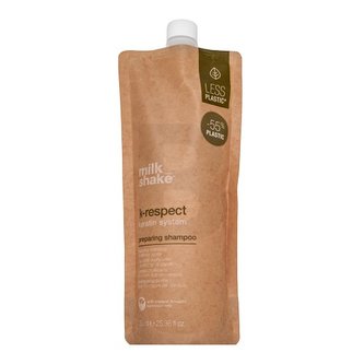 Vlasová kosmetika  v naší nabídce nese jména těch nejslavnějších kadeřnických značek. Šampony značky Milk_Shake z kolekce K-Respect byly vytvořeny pro hrubé vlasy speciálně pro ženy. Tento kadeřnický zázrak má objem 750 ml.