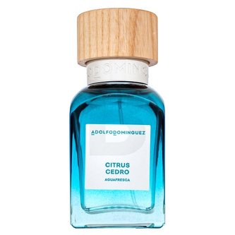 Toaletní voda Agua Fresca Citrus Cedro od značky Adolfo Dominguez byla vytvořená výhradně pro muže. Toto balení obsahuje 60 ml vámi vybrané vůně.
