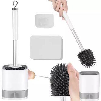 Silikonový kartáč do koupelny