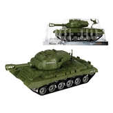 Zelený tank  pull&back