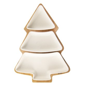 Servírovací misky s tácem WHITELINE