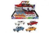 Auto Welly BMW 2002 ti kov/plast 12cm 4 barvy na zpětné natažení 12ks v boxu