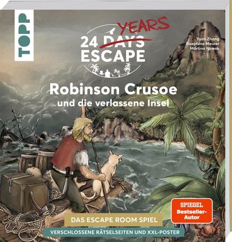 24 DAYS ESCAPE - Der Escape Room Adventskalender: Daniel Defoes Robinson Crusoe und die verlassene Insel