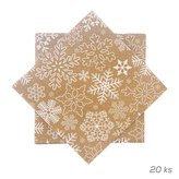 Servírovací ubrousky VLOČKA