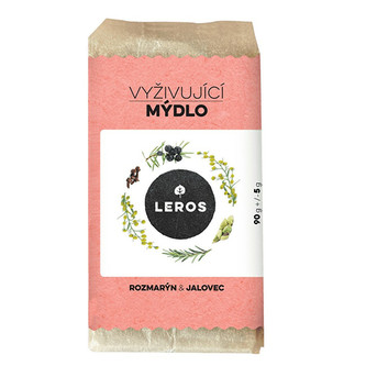 LEROS Vyživující mýdlo rozmarýn & jalovec 90 g