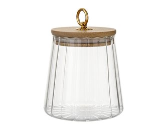 SKLENĚNÁ DÓZA 750ML BELLA