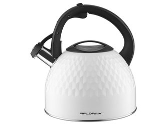 NEREZOVÁ KONVICE 2,5L SMALL DIAMOND BÍLÝ