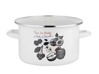 SMALTOVANÝ HRNIEC FRUITS 20CM 3,75L