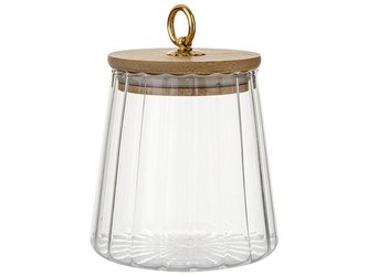 SKLENĚNÁ DÓZA 1000ML BELLA