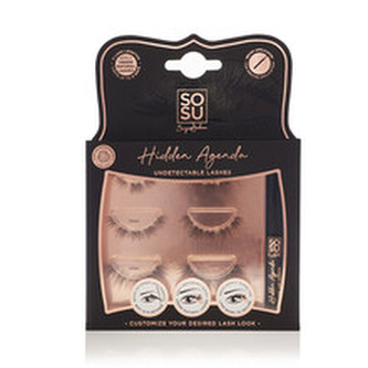 SOSU Cosmetics Trsové umělé řasy 10-14 mm Hidden Agenda (Undetectable Lashes) woman