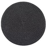 Prostírání LARA černá O 38 cm Mybesthome