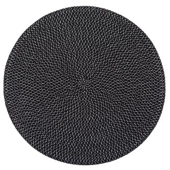 Prostírání LARA černá O 38 cm Mybesthome