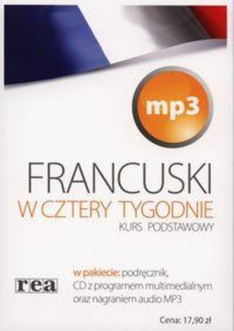 Francuski w cztery tygodnie  kurs podstawowy + Mp3