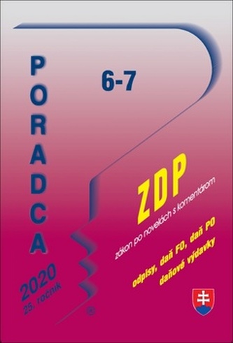 Poradca 6-7 2020 ZDP, odpisy, daň FO, daň, PO, daňové výdavky