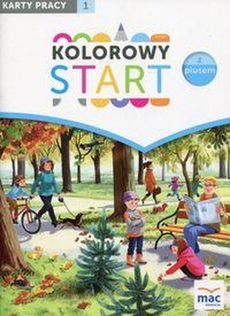 Kolorowy start z plusem Karty pracy 1