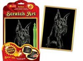 Scratch Art Dog angielski