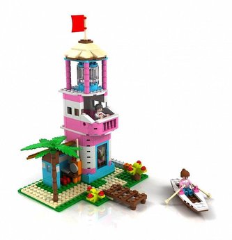 Klocki Blocki Lalilandia 303el. latarnia morska