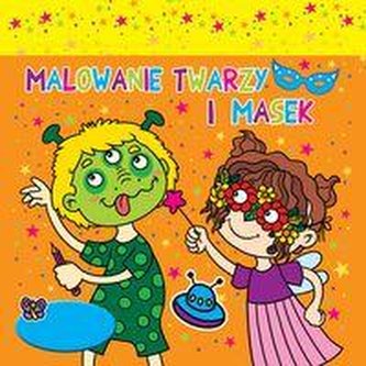 Malowanie twarzy i masek (pomarańczowa )