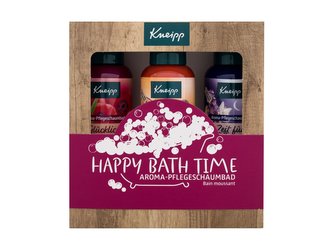 Kneipp Happy Bath Time pěna do koupele Dream Time 100 ml + pěna do koupele Good Mood 100 ml + pěna do koupele Happy Time-Out 100 ml
