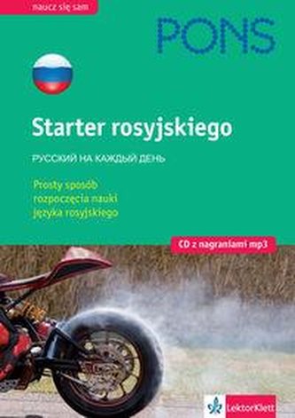 Starter Rosyjskiego + płyta CD z nagraniami mp3 PONS