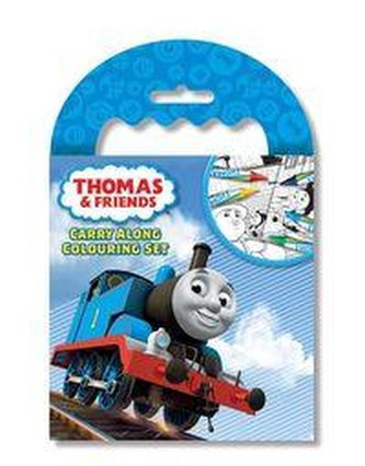 Zestaw kolorowanek z kredkami. Tomek i Przyjaciele