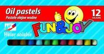 Pastele olejowe wodne 12 kolorów