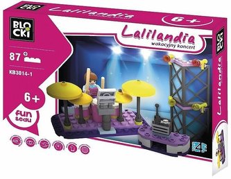 Klocki Blocki Lalilandia 87 el.  Wakacyjny koncert