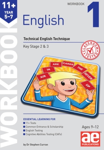 11+ English Year 5-7 Workbook 1 11+ English Year 5-7 Workbook 1