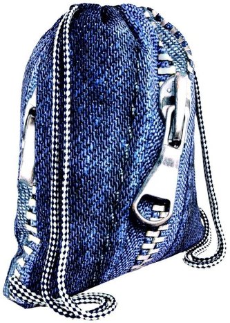 Plecak na sznurkach St.Right SO11 Zipper