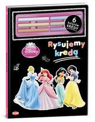 Disney. Księżniczki. Rysujemy kredą.