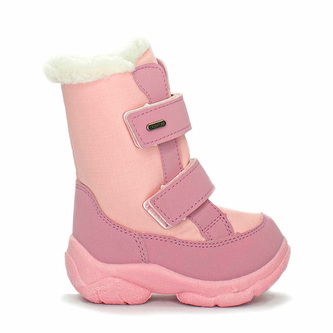 Oldcom Dětské Zimní Boty ALASKA Růžové Velikost: 31, Barva: Růžová