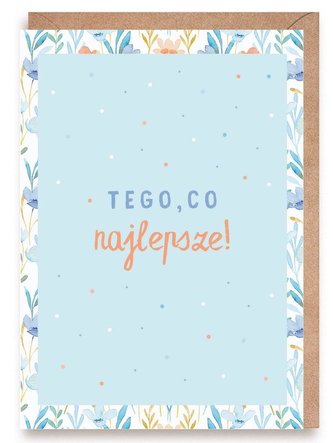 Kartka okolicznościowa Tego, co najlepsze