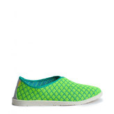 Oldcom Slip-On INFINITY Neon Zelené Velikost: 46, Barva: Zelená