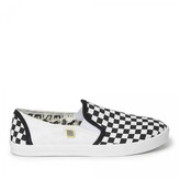 Oldcom Slip-On COOPER Šachové Velikost: 37, Barva: Bílá