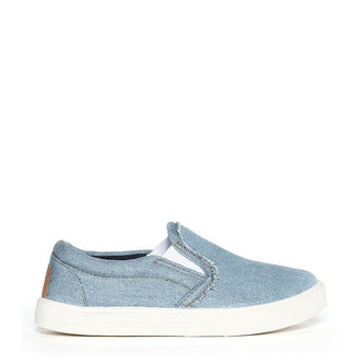 Oldcom Slip-On BOSTON Světlě modré Teen Velikost: 30, Barva: Modrá