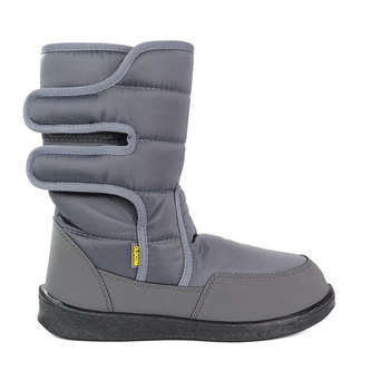 Oldcom Zimní Boty AURORA Glossy Šedé Dámské Velikost: 41, Barva: Šedá