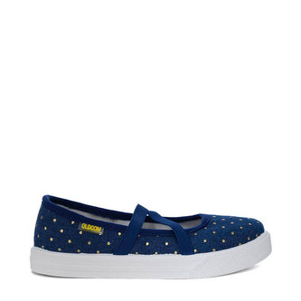 Oldcom Slip-On ELLA Navy Dětské Velikost: 32, Barva: Modrá