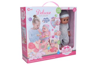 Miminko čůrající 30 cm s židličkou